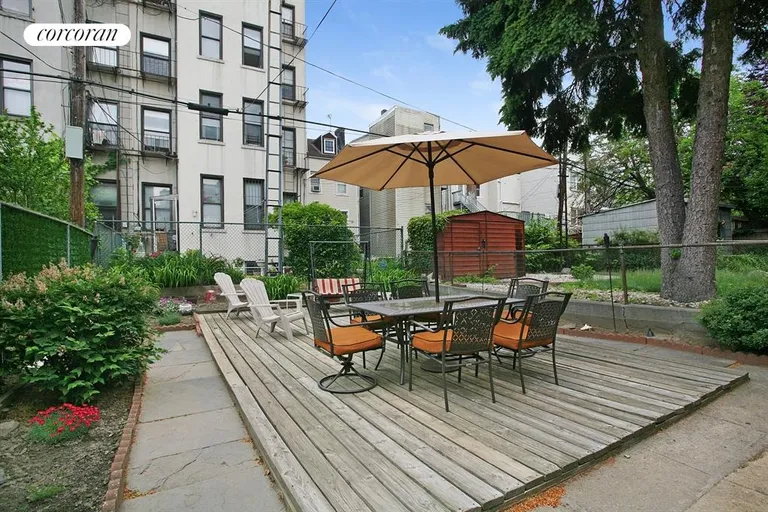 New York City Real Estate | View 101 Noble Street | Back Yard | View 5