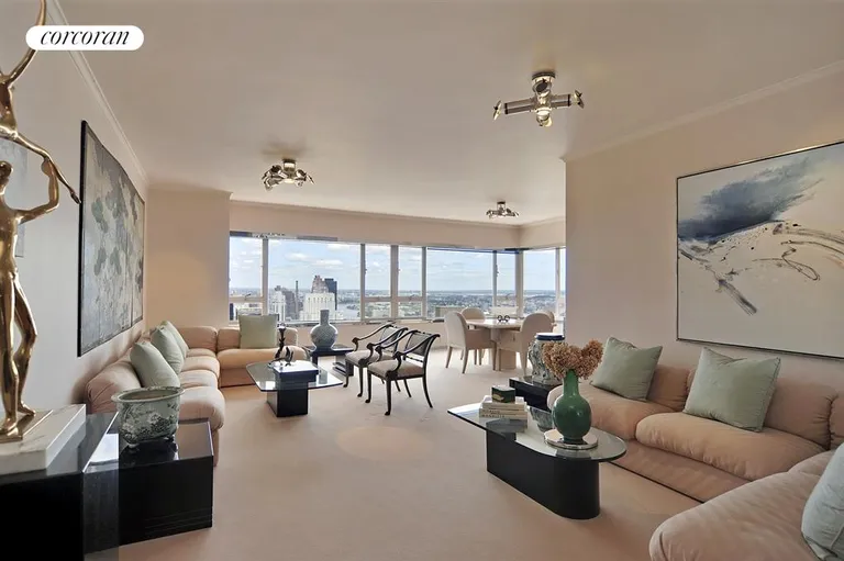 New York City Real Estate | View 425 East 58th Street, 43B | Living Room | View 3