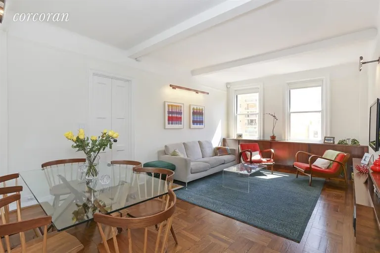 New York City Real Estate | View 11 West 69th Street, 8B | Living Room / Dining Room | View 2