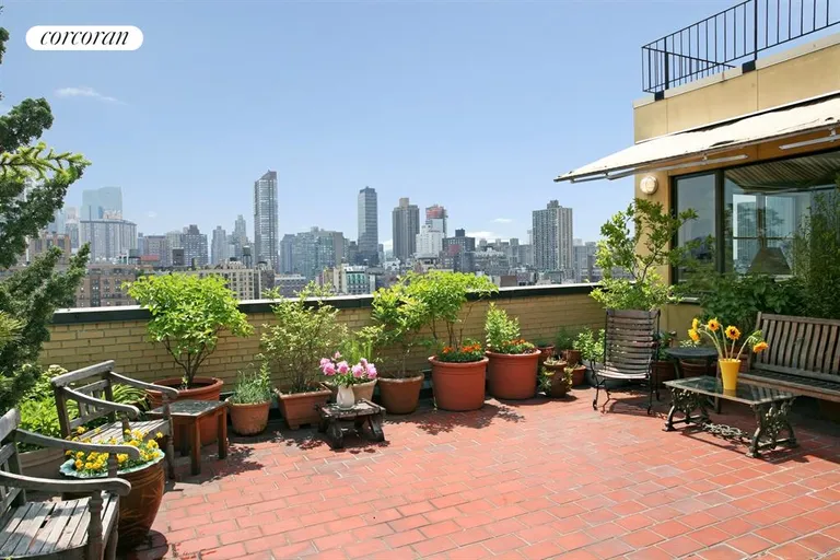 New York City Real Estate | View 40 West 77th Street, PHW | Terrace | View 3
