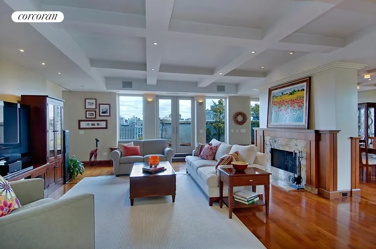 New York City Real Estate | View 40 West 77th Street, PHW | Living Room | View 5
