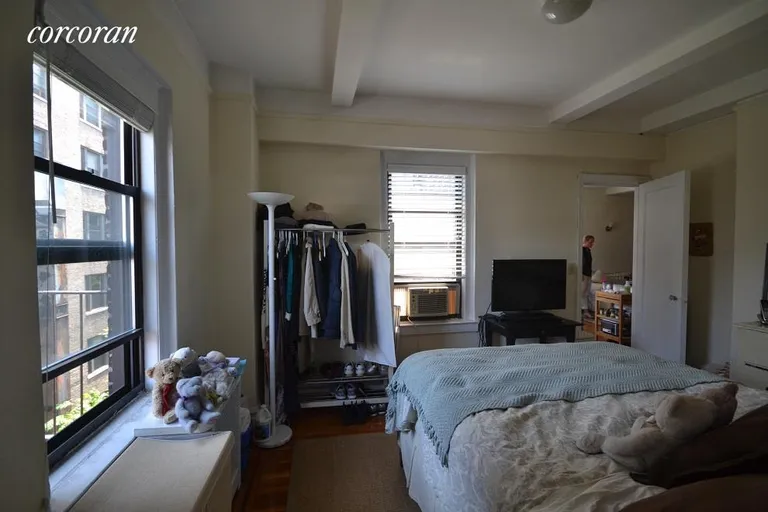 New York City Real Estate | View 133 West 71st Street, 9D | Bright & Airy Corner room Bedroom | View 2
