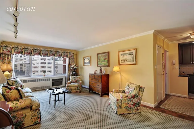 New York City Real Estate | View 50 East 79th Street, 10F | Living Room | View 2