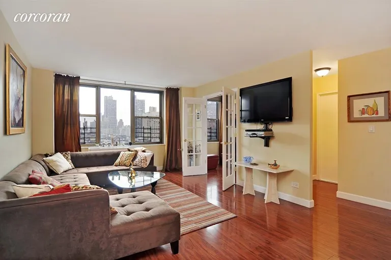 New York City Real Estate | View 301 East 79th Street, 14H | Open and Airy living room | View 2