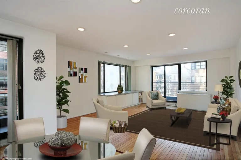 New York City Real Estate | View 131 East 81st Street, 10 | Living Room | View 7