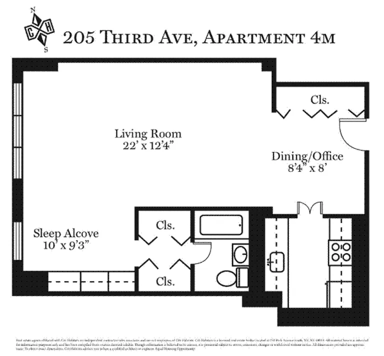 205 Third Avenue | floorplan | View 6