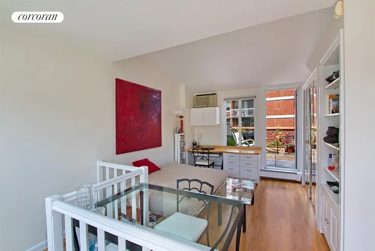 New York City Real Estate | View 429 West 22nd Street, 4G | 2nd BR and or office/den.  Two attached terraces. | View 4