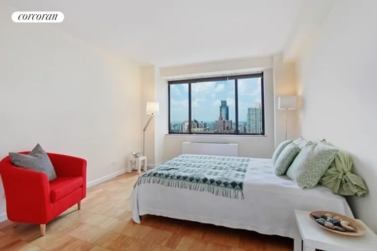 New York City Real Estate | View 45 East 25th Street, 31A | Large bedroom with open views! | View 4