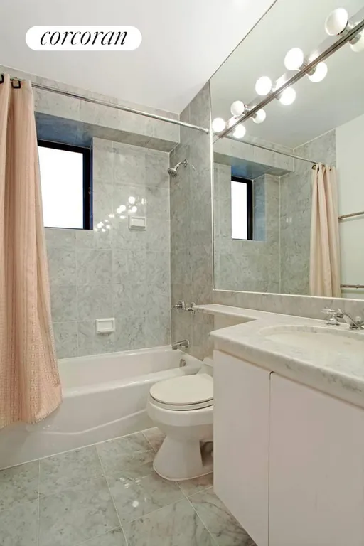 New York City Real Estate | View 45 East 25th Street, 40A | Carerra marble bath | View 4