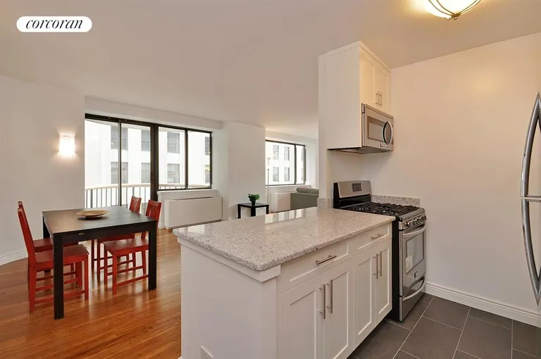 New York City Real Estate | View 45 East 25th Street, 9B | Open kitchen and dining area | View 4