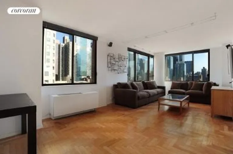 New York City Real Estate | View 350 West 50th Street, 19B | room 1 | View 2
