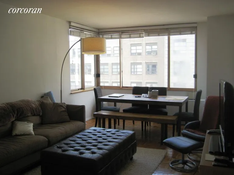 New York City Real Estate | View 350 West 50th Street, 12G | 1 Bed, 1 Bath | View 1