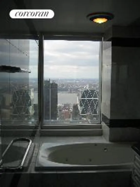 New York City Real Estate | View 150 West 56th Street, 6504 | Master Bathroom | View 6