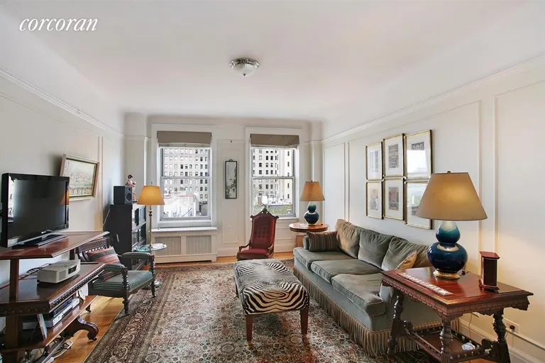 New York City Real Estate | View 325 Riverside Drive, 83 | Living Room | View 2