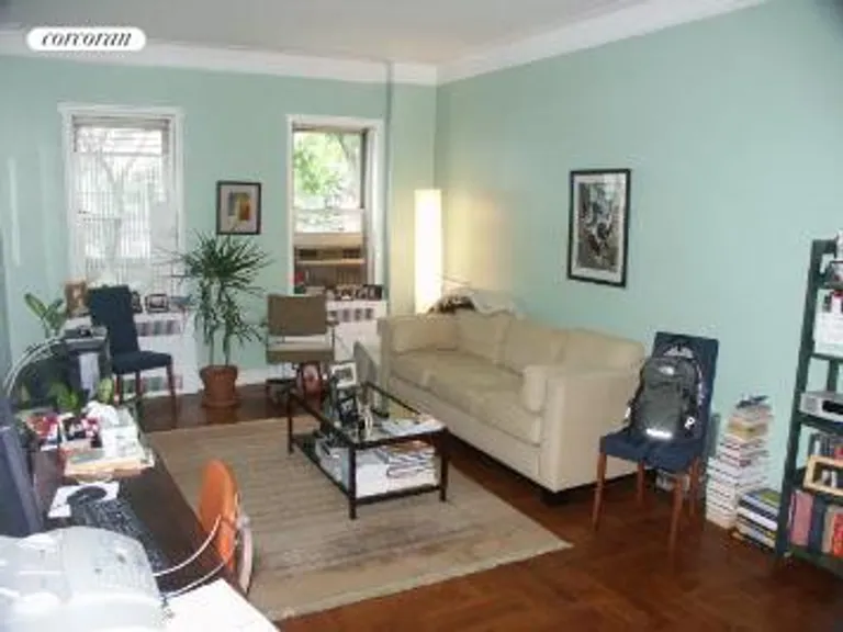 New York City Real Estate | View 210 West 19th Street, 6J | Sunken Living Room | View 2