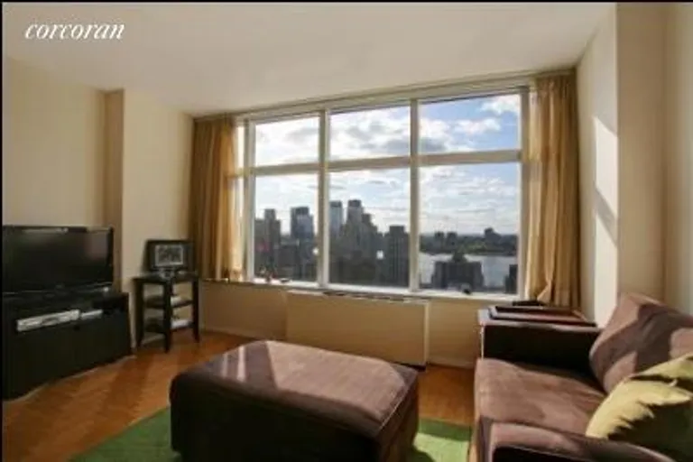 New York City Real Estate | View 160 West 66th Street, 30A | Living Room | View 2