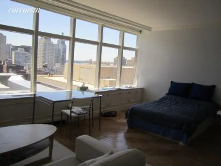 New York City Real Estate | View 160 West 66th Street, 17H | Bedroom area | View 3