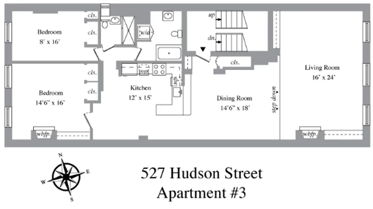 527 Hudson Street | floorplan | View 8