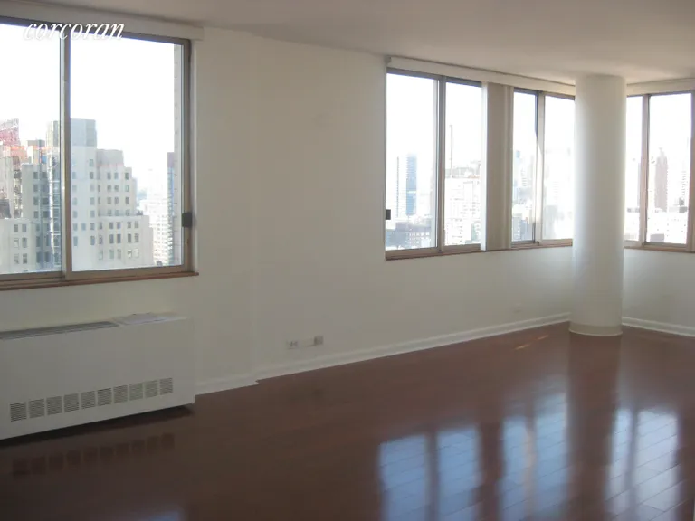 New York City Real Estate | View 350 West 50th Street, 23F | 2 Beds, 2 Baths | View 1