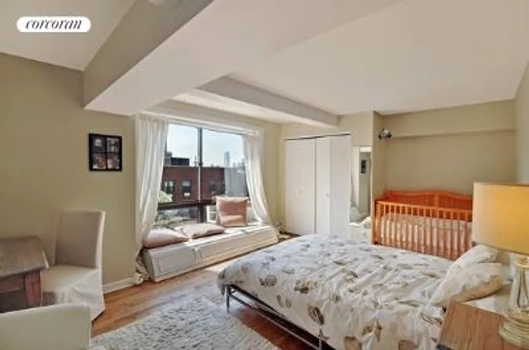 New York City Real Estate | View 130 Barrow Street, 404 | Master Bedroom | View 4