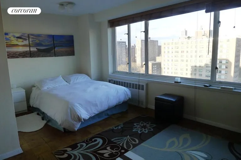 New York City Real Estate | View 392 Central Park West, 17G | Sleep Area with a VU! | View 4