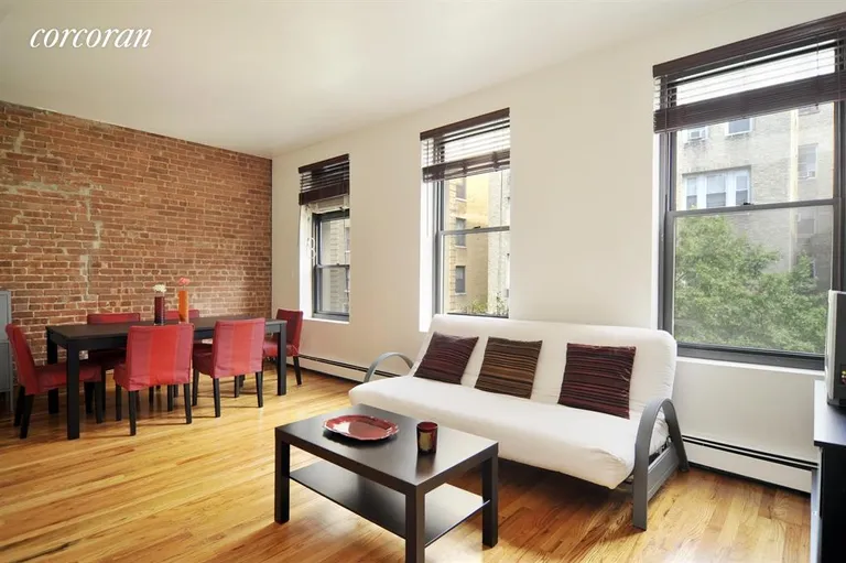 New York City Real Estate | View 202 West 92nd Street, 4F | Living Room / Dining Room | View 2