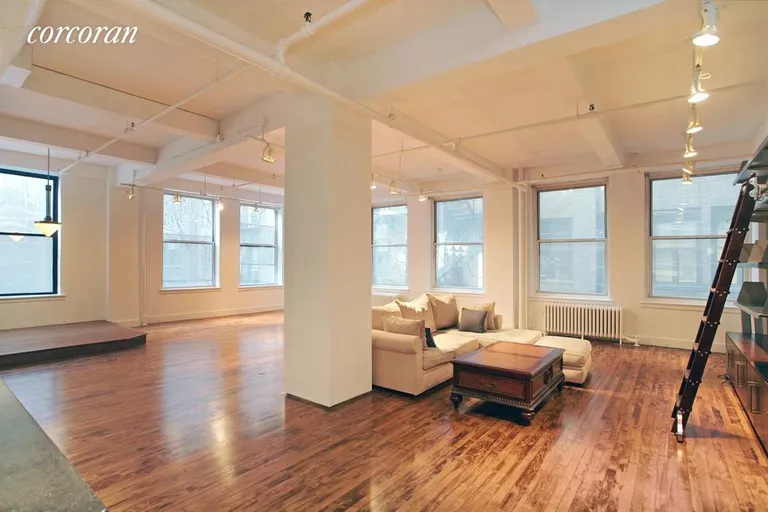 New York City Real Estate | View 144 West 27th Street, 4R | Living Room | View 2
