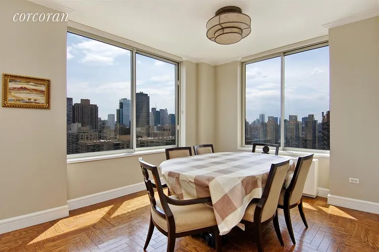 New York City Real Estate | View 200 Riverside Boulevard, 32E | Dining Room | View 3