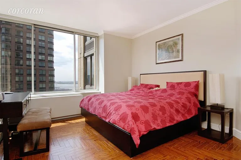 New York City Real Estate | View 200 Riverside Boulevard, 32E | Master Bedroom | View 4