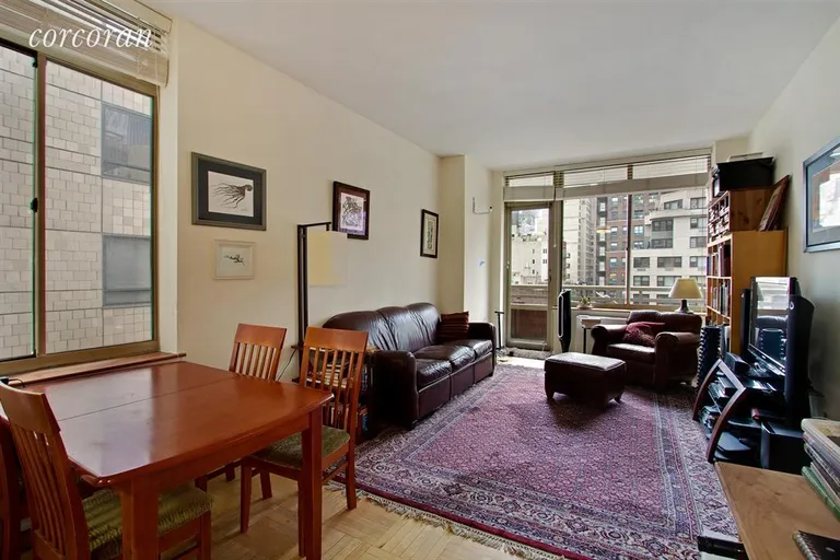 New York City Real Estate | View 236 East 47th Street, 9B | Living Room | View 2