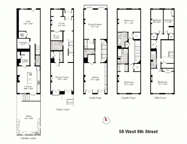 58 West 9th Street | floorplan | View 9