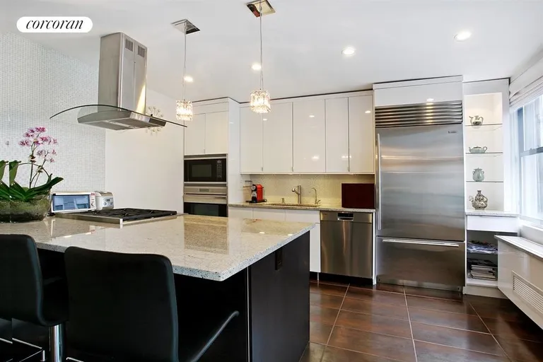 New York City Real Estate | View 112 West 56th Street, PHN | Kitchen | View 3