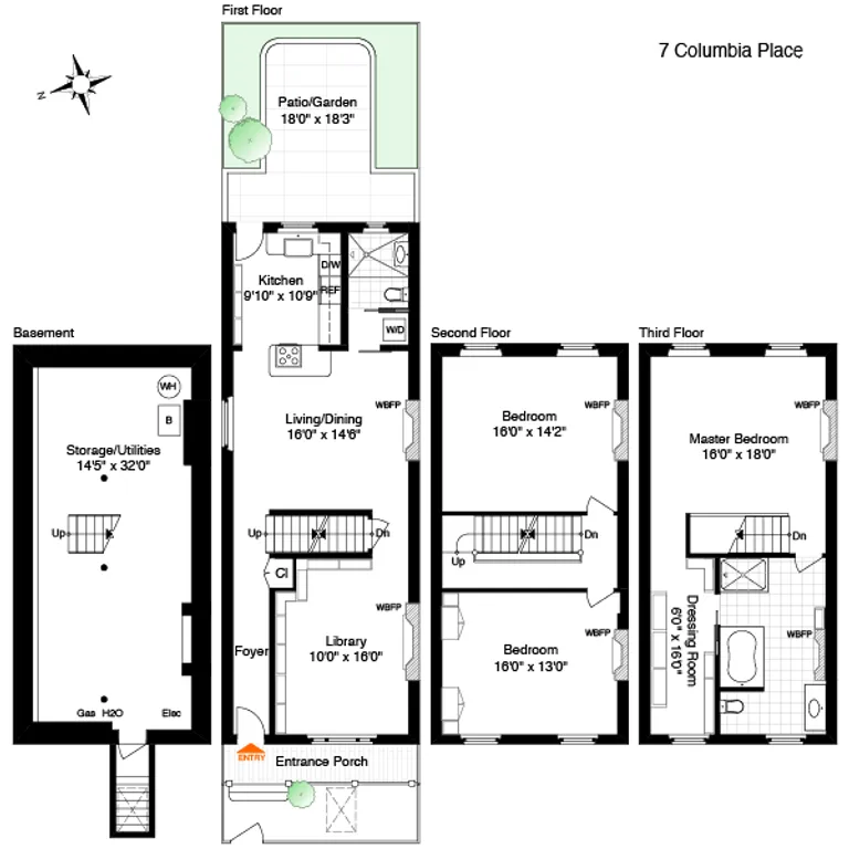 7 Columbia Place | floorplan | View 9