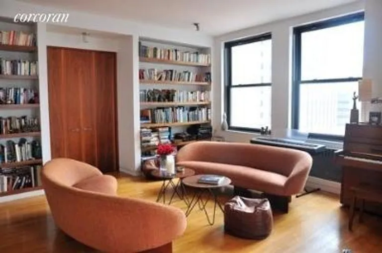 New York City Real Estate | View 55 Liberty Street, 24B | Seating Area | View 2