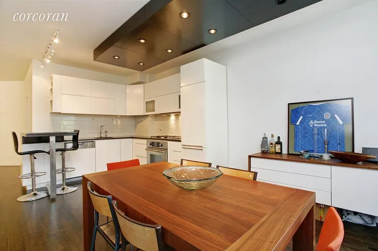New York City Real Estate | View 350 Albany Street, 5O | Kitchen / Dining Room | View 2