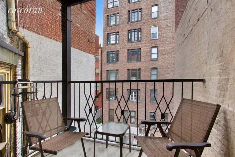 New York City Real Estate | View 112 West 73rd Street, 8E | Balcony | View 4