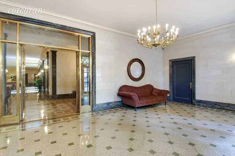 New York City Real Estate | View 470 West End Avenue, 15B | Building's regal lobby | View 11