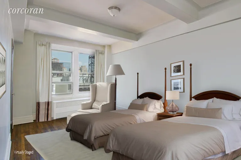 New York City Real Estate | View 470 West End Avenue, 15B | Very large sun-filled second bedroom | View 8
