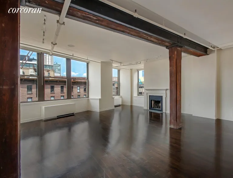New York City Real Estate | View 345 West 13th Street, 4F | Amazing Light Filled 34 by 23 foot Living Room! | View 11