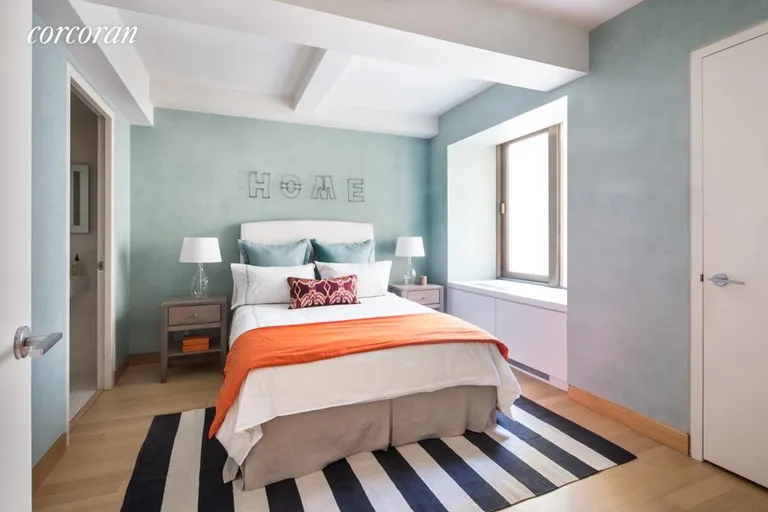 New York City Real Estate | View 50 Gramercy Park North, PARK 12A | Guest bedroom with an en suite bathroom | View 4