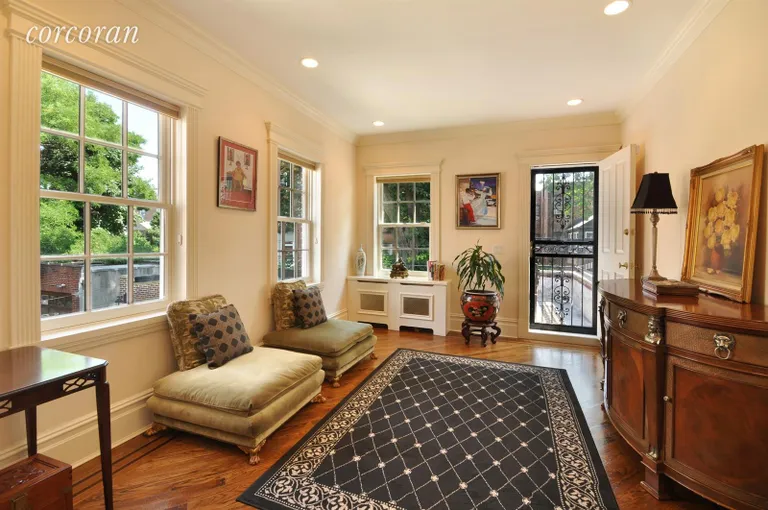 New York City Real Estate | View 94 Midwood Street | Sitting room off of Master suite | View 5