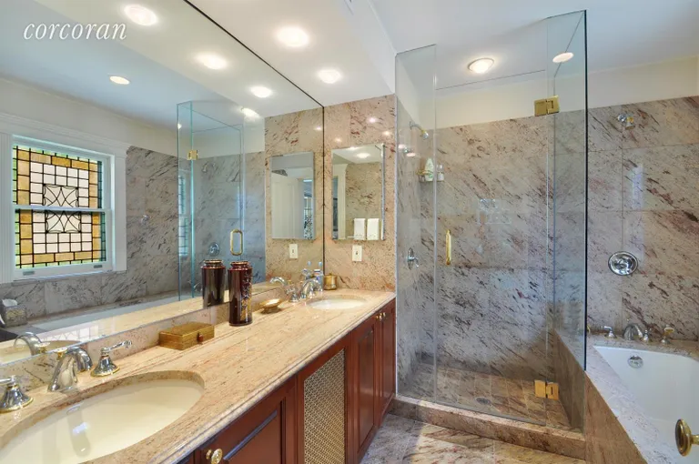 New York City Real Estate | View 94 Midwood Street | Beautiful Granite Master Bath | View 9