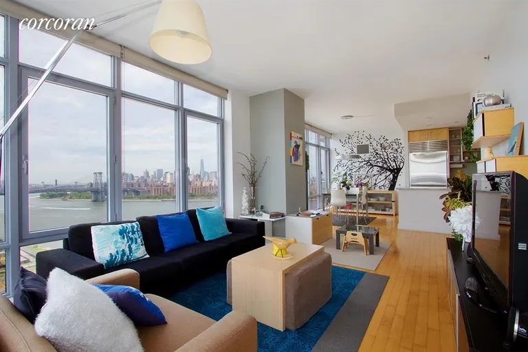 New York City Real Estate | View 1 NORTHSIDE PIERS, 22E | 2 Beds, 2 Baths | View 1