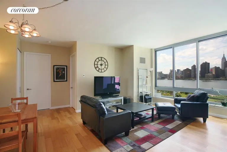 New York City Real Estate | View 46-30 Center Boulevard, 508 | Living Room | View 7