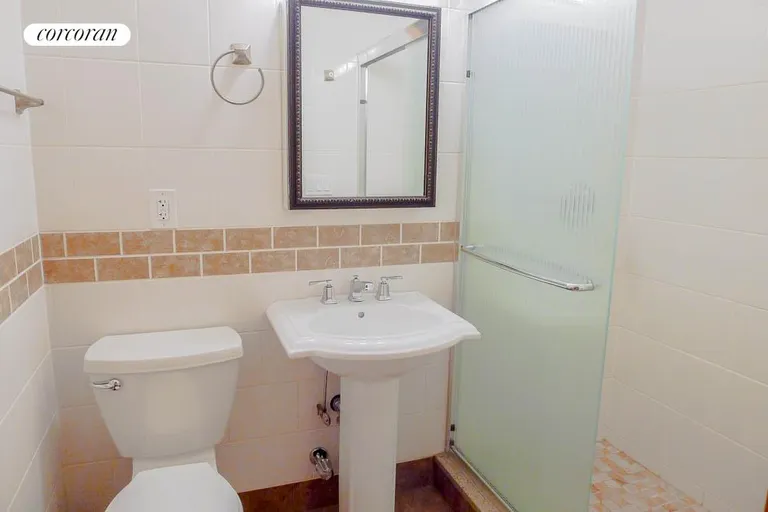 New York City Real Estate | View 175 15th Street, 1L | Bathroom with standing shower | View 7