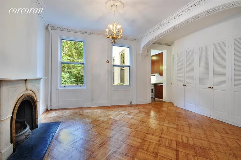 New York City Real Estate | View 459 West 24th Street, 1 Duplex | Living Room / Dining Room | View 9