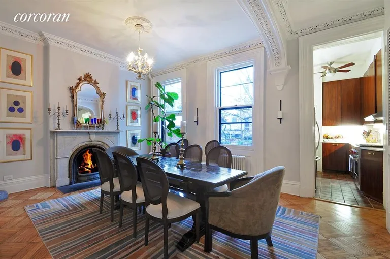 New York City Real Estate | View 459 West 24th Street, 1 Duplex | Dining Room | View 15