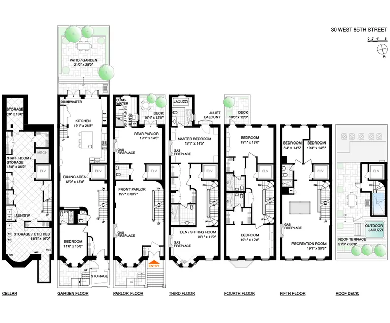30 West 85th Street | floorplan | View 19