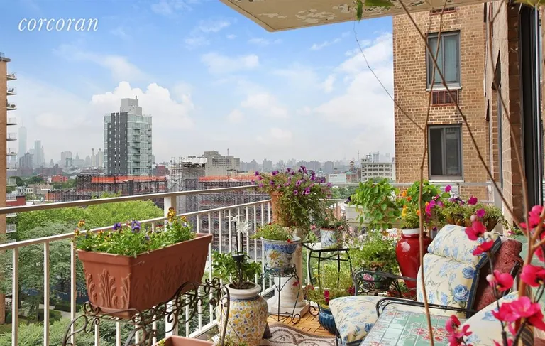 New York City Real Estate | View 195 Willoughby Avenue, 1003 | Balcony | View 5