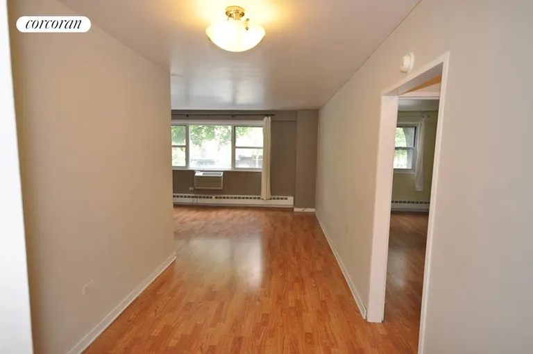 New York City Real Estate | View 191 Willoughby Street, 2D | Foyer with 3 closets | View 4